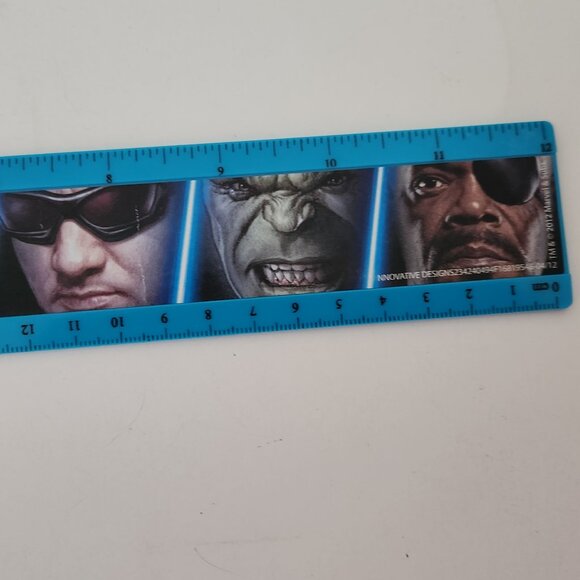 Marvel Avengers 12" Ruler *AS IS - Picture 4 of 9